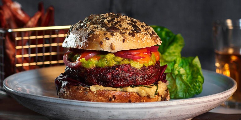 Burgers maison végétariens