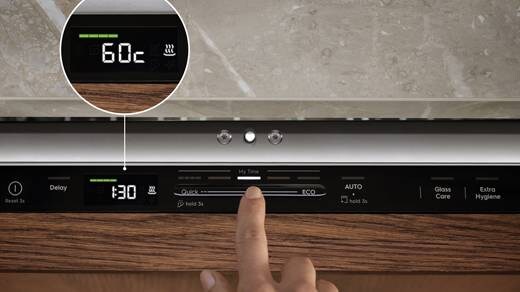Lave-vaisselle avec QuickSelect