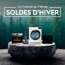 Soldes d'hiver électroménager
