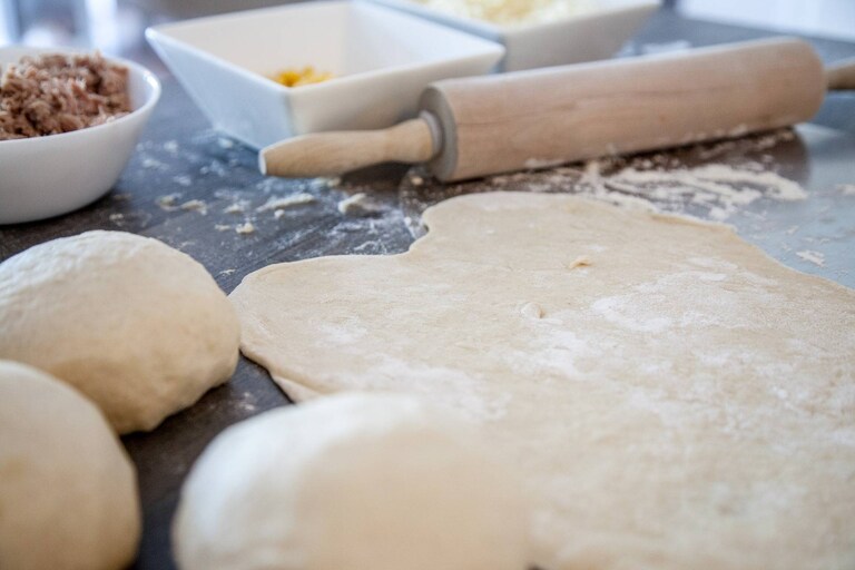 Pizza végétarienne maison