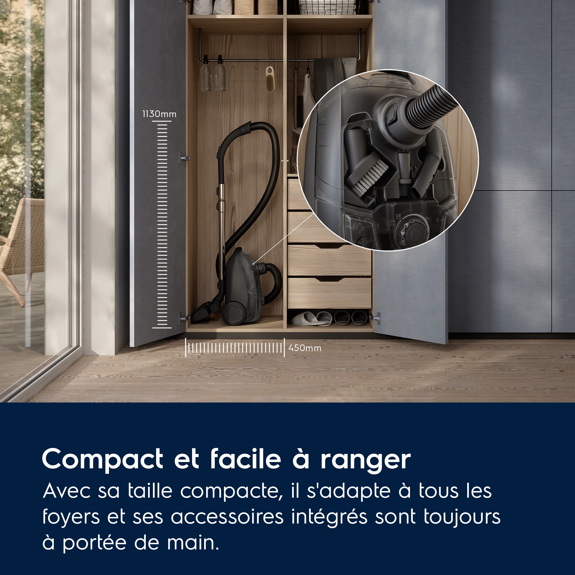 Electrolux - Aspirateur avec sac - EB51A4OG