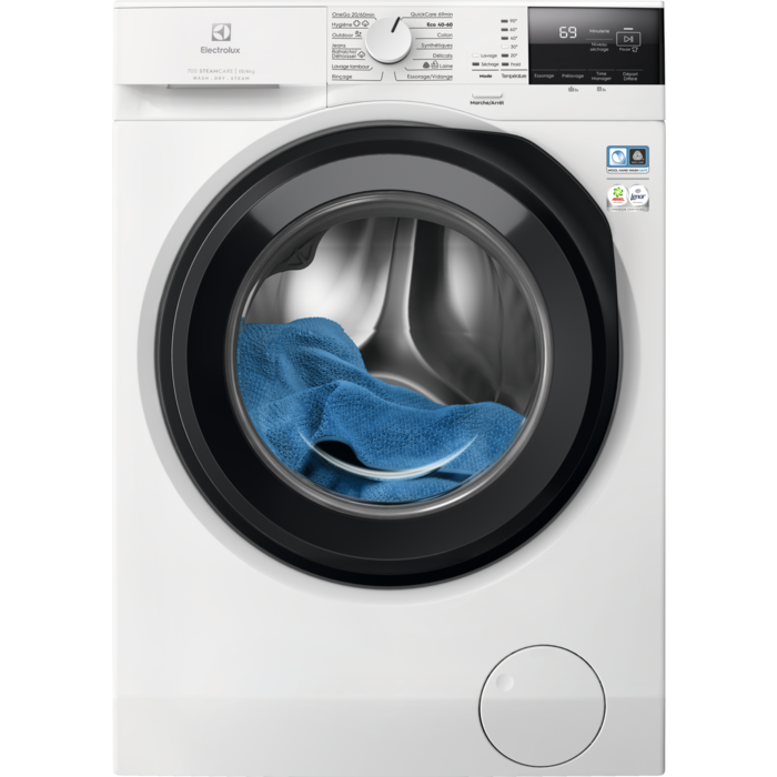 Electrolux - Lave-linge séchant pose libre - EW7IW2066BG