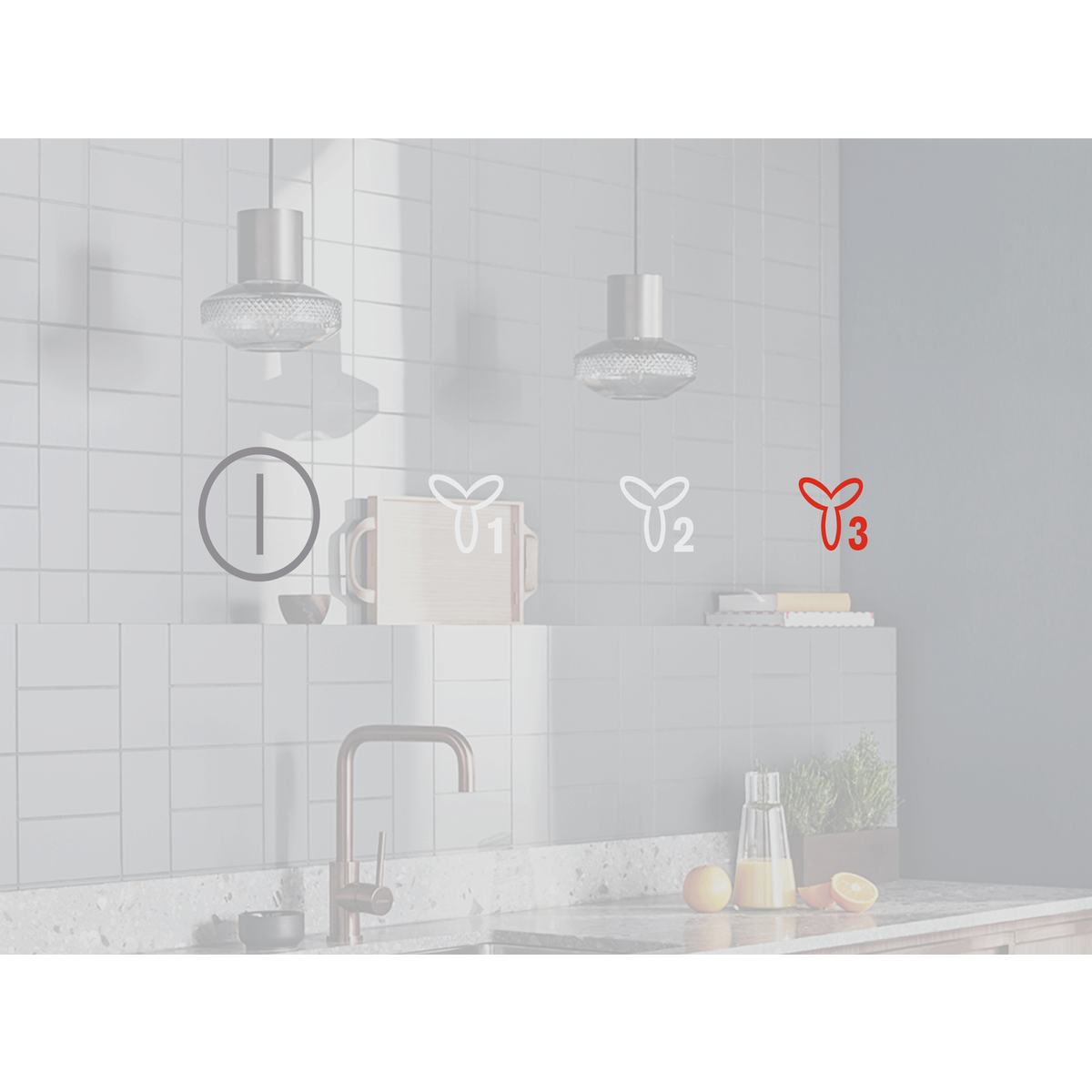 Electrolux - Hotte 90 cm - LFV619W