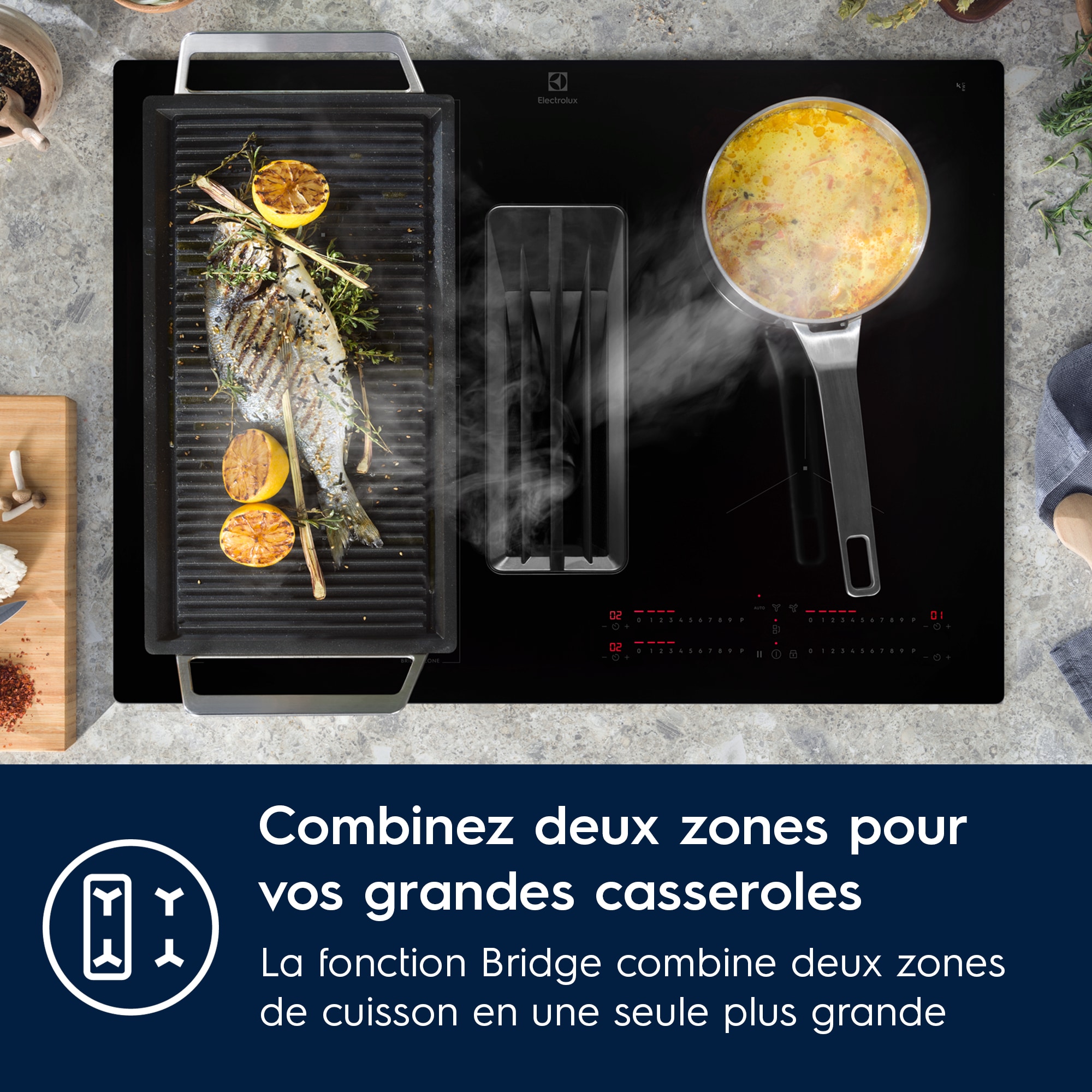 Electrolux - Plaque aspirante - KCC73443