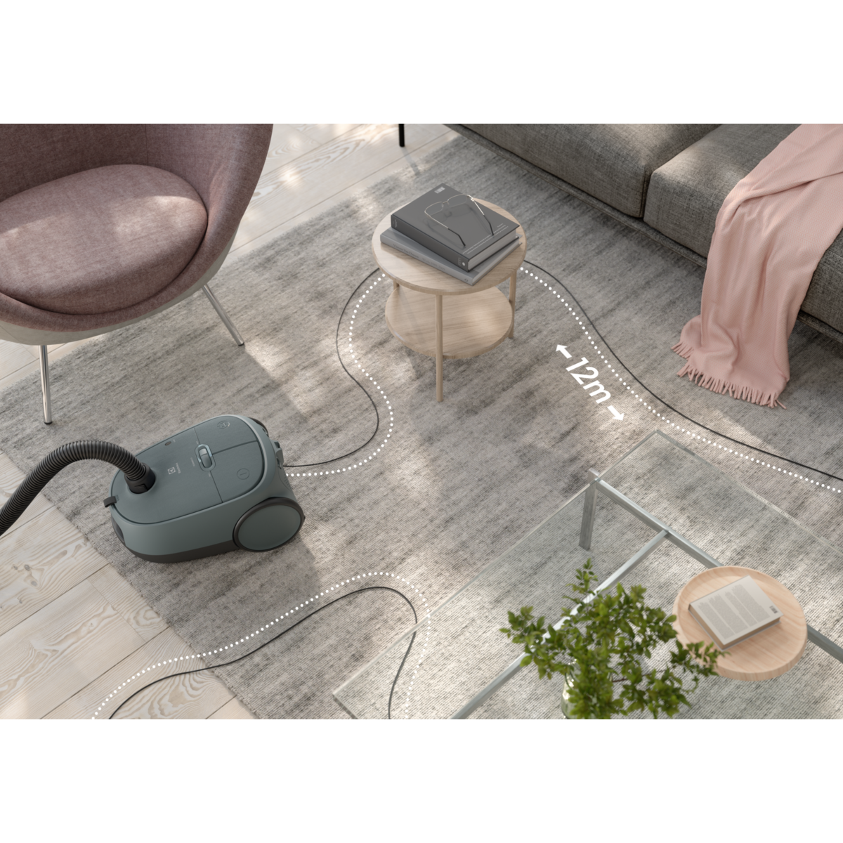 Electrolux - Aspirateur avec sac - EB61C1OG
