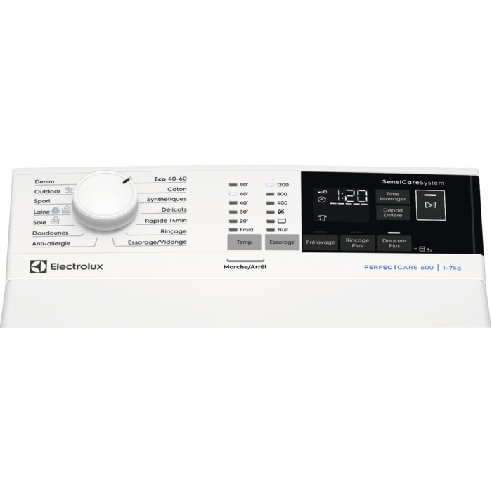 Electrolux - Lave-linge chargement par le dessus - EW6T4127EE
