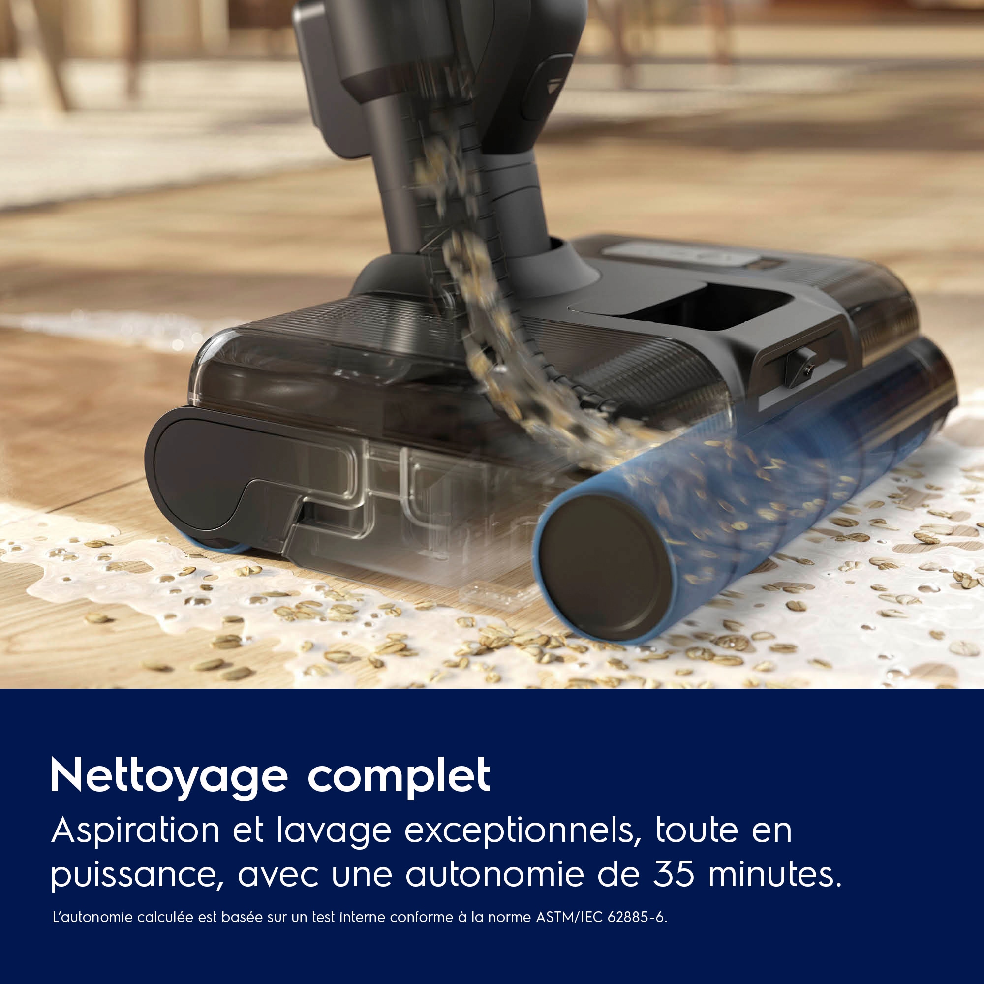 Electrolux - Aspirateur laveur sans fil - EW82U1DB