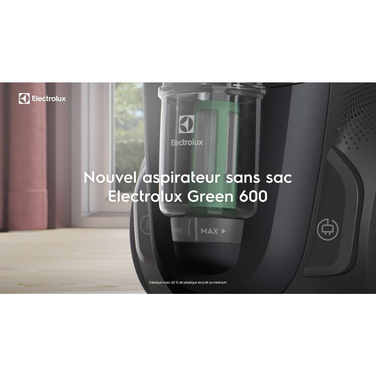 Electrolux - Aspirateur sans sac - EL61C2GRN