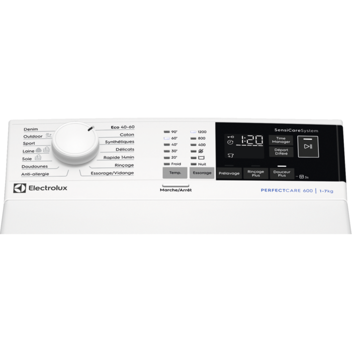 Electrolux - Lave-linge chargement par le dessus - EW6T3274EW