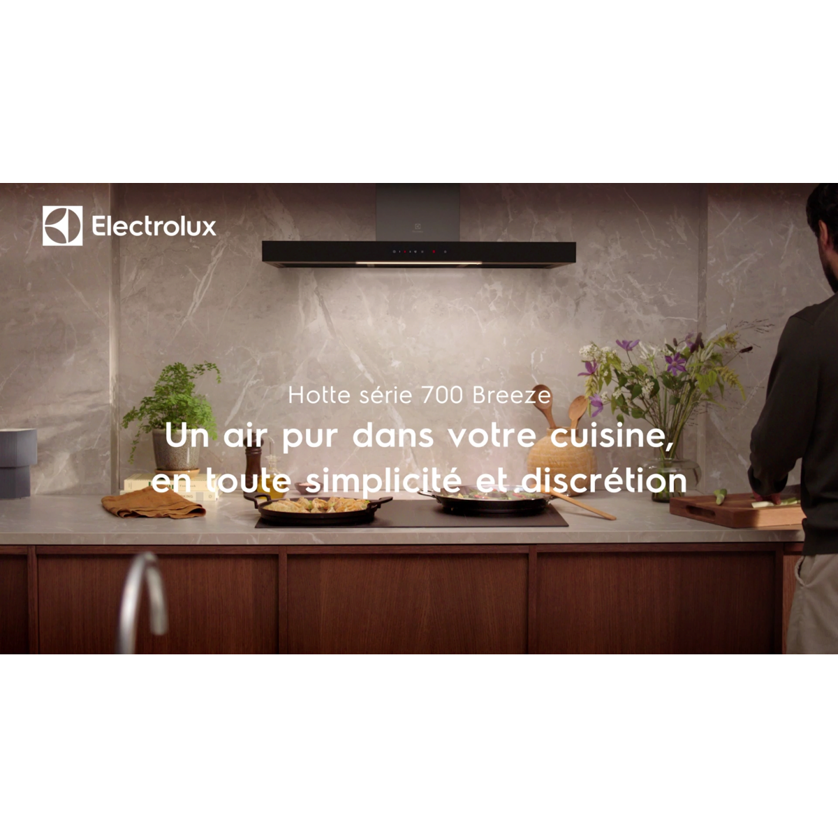 Electrolux - Hotte murale - LFT829X