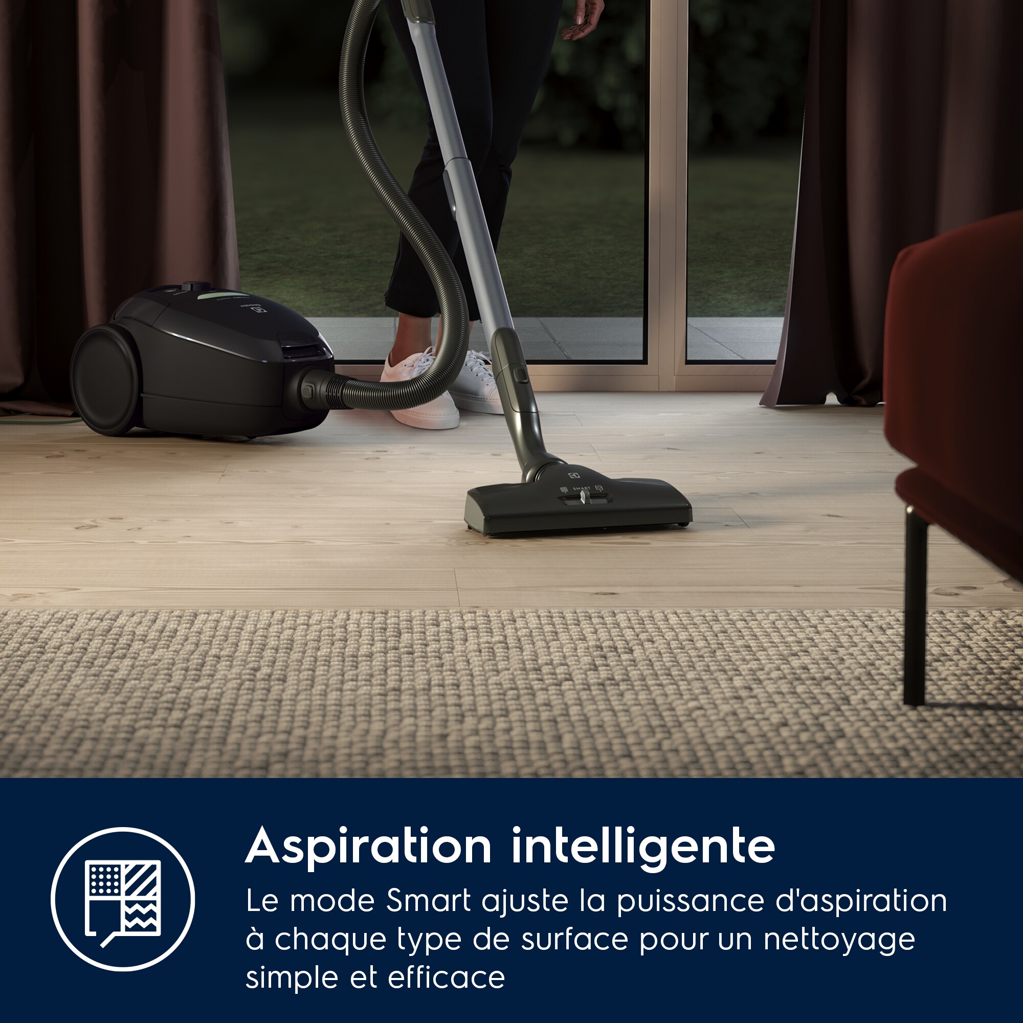 Electrolux - Aspirateur avec sac - PD82-GREEN