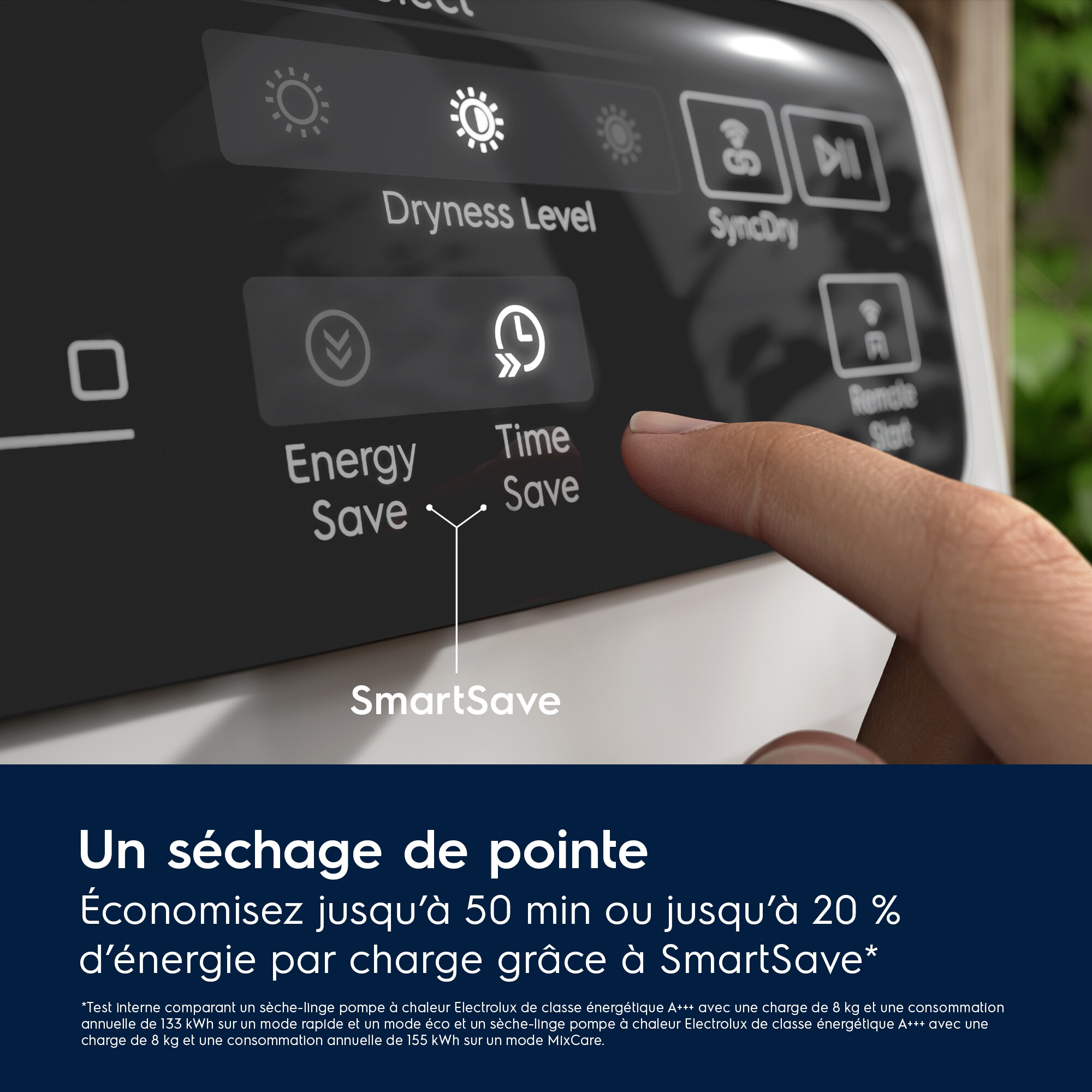 Electrolux - Sèche-linge pompe à chaleur - YW9HI837DC