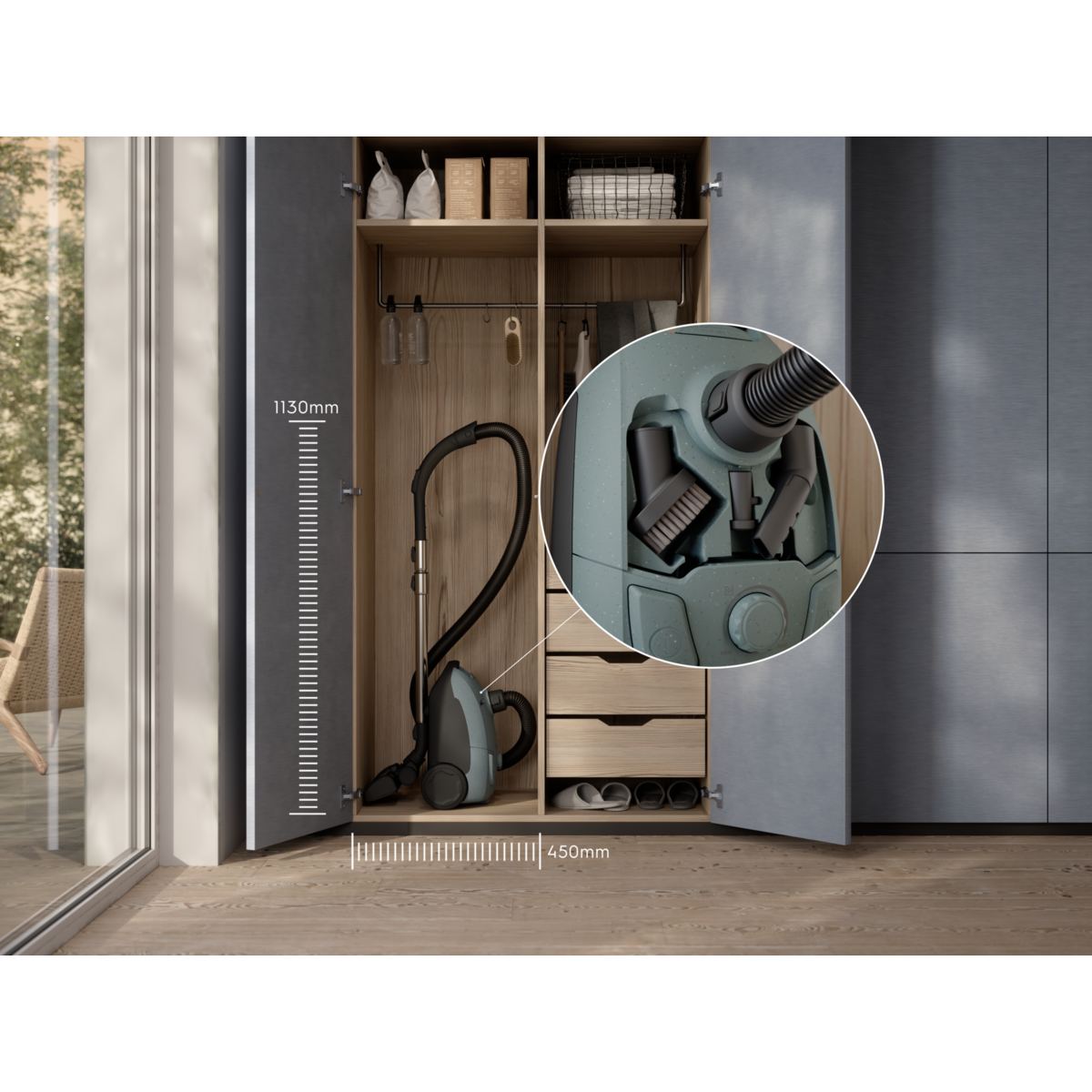 Electrolux - Aspirateur avec sac - EB51A4OG