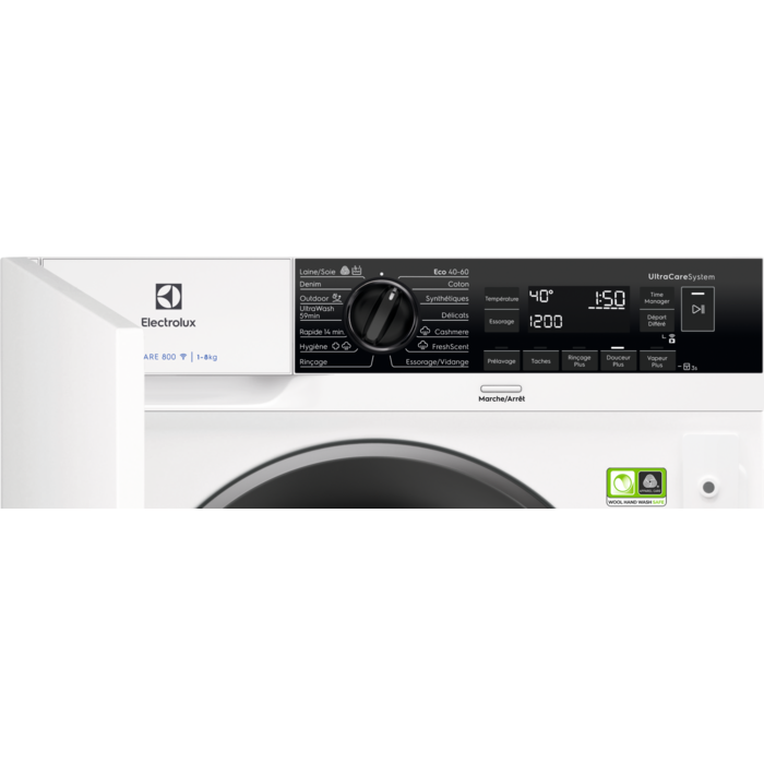 Electrolux - Lave-linge 8 kg - EW8F3814BI