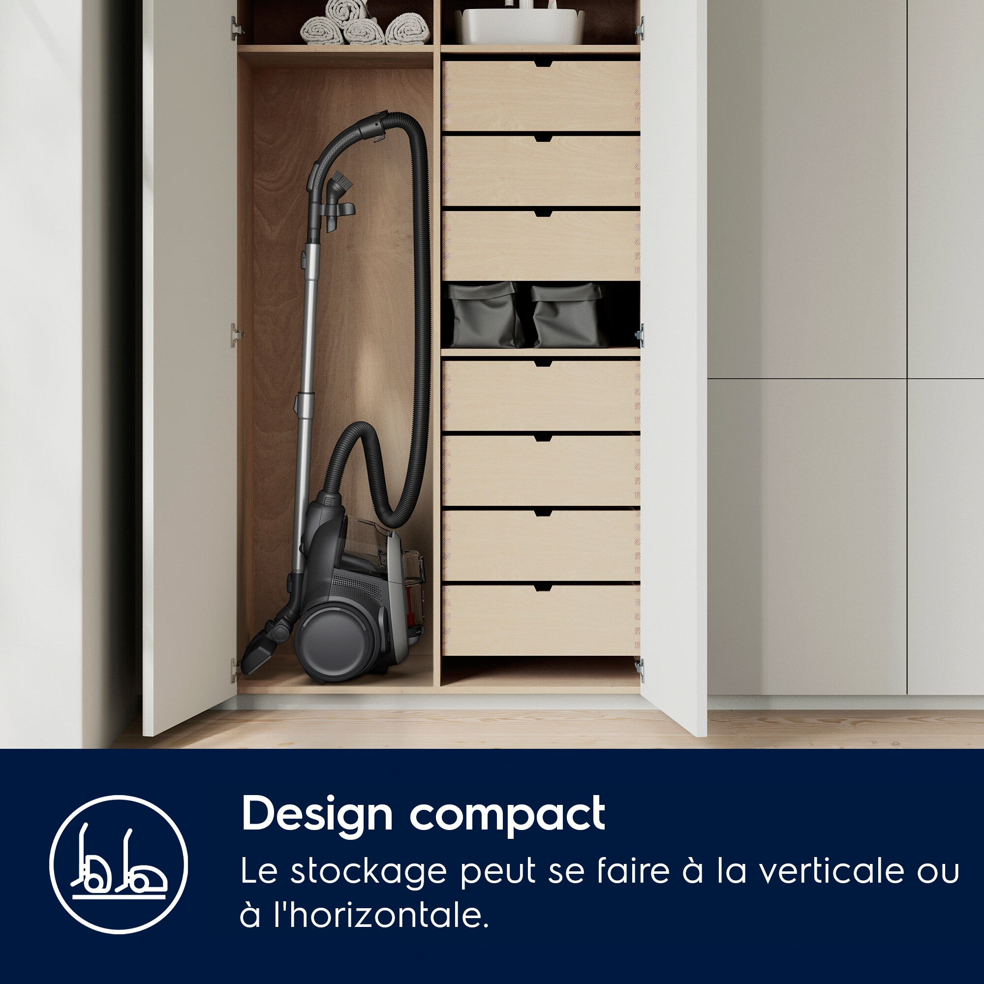 Electrolux - Aspirateur sans sac - EL61A4UG