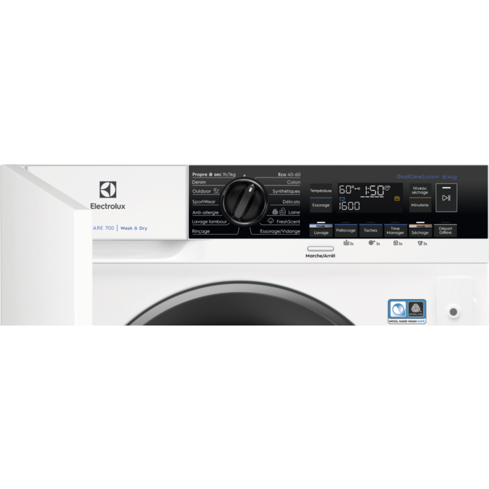 Electrolux - Lave-linge séchant encastrable - EW7W1684BI