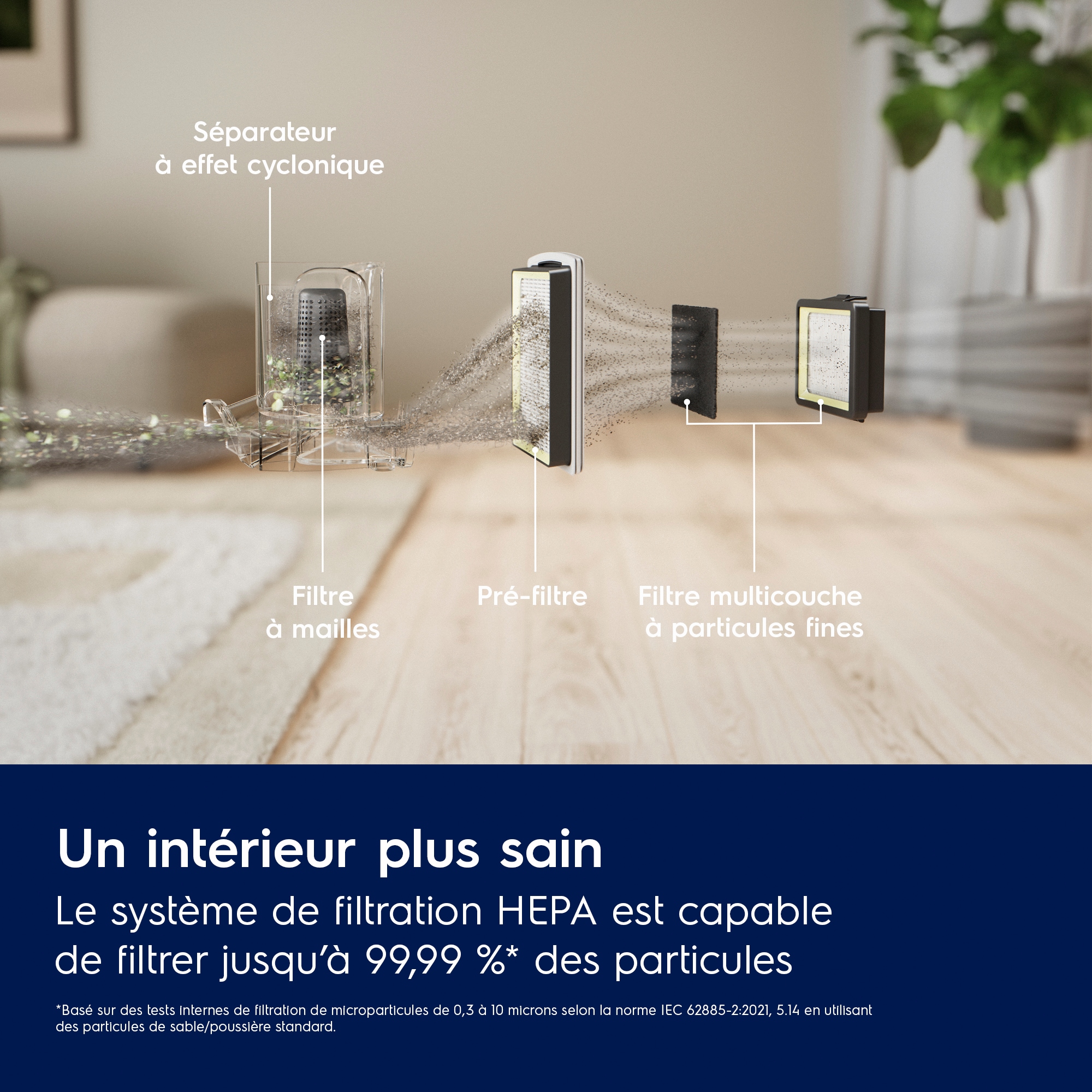 Electrolux - Aspirateur sans sac - EL51C1LDB
