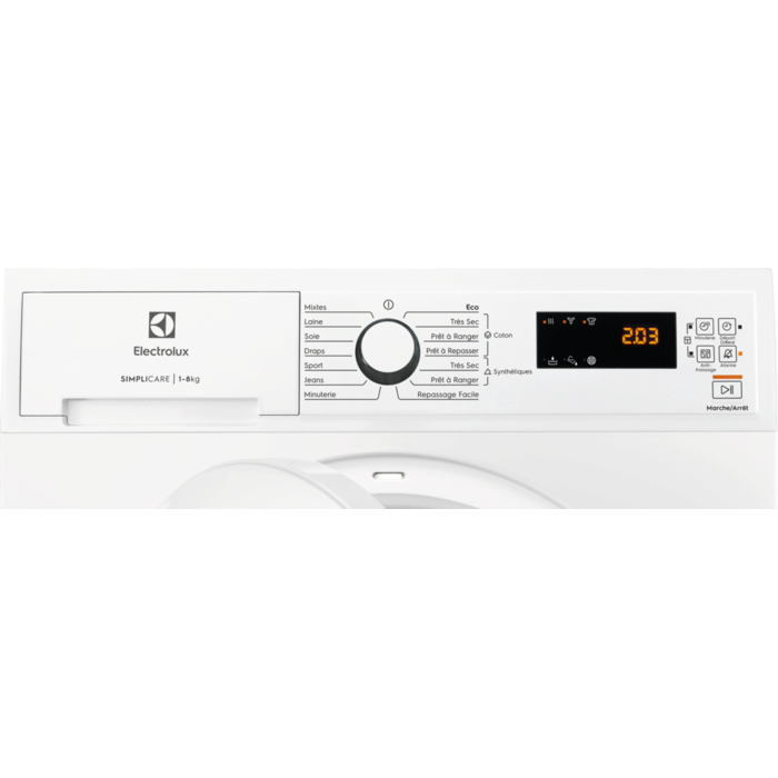 Electrolux - Sèche-linge pompe à chaleur - EDHF2812WE