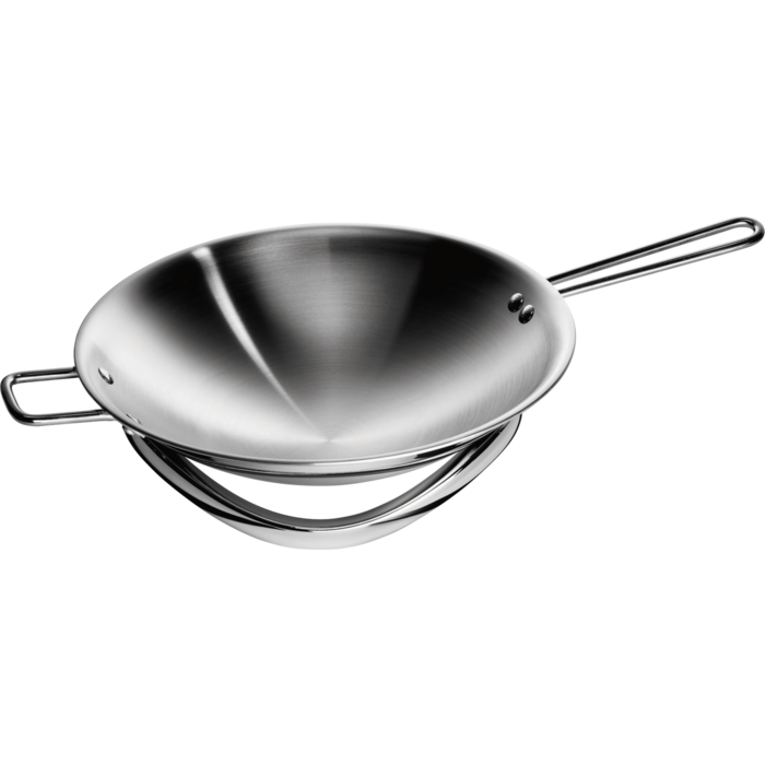 Electrolux - Wok induction bombé avec support - INFI-WOK