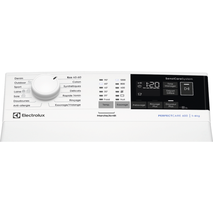 Electrolux - Lave-linge chargement par le dessus - EW6T4622DA
