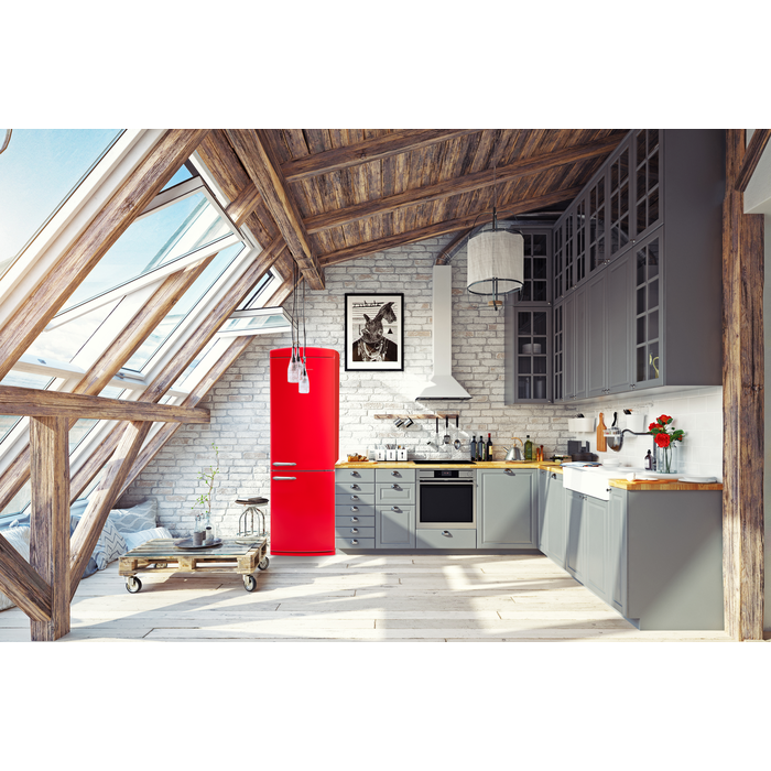 Frigidaire - Réfrigérateur/congélateur combiné pose libre - FKB36GFERT