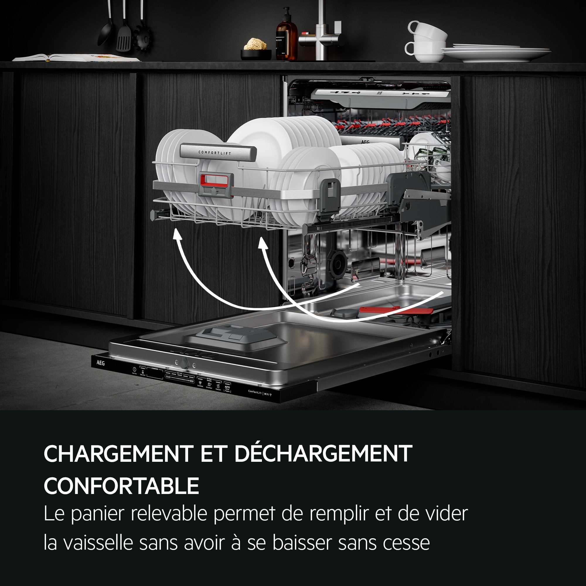 AEG - Lave-vaisselle pose libre - FFB83816PW