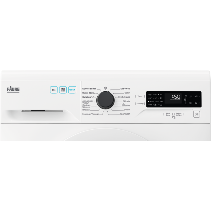 Faure - Lave-linge hublot - FWF84407HP