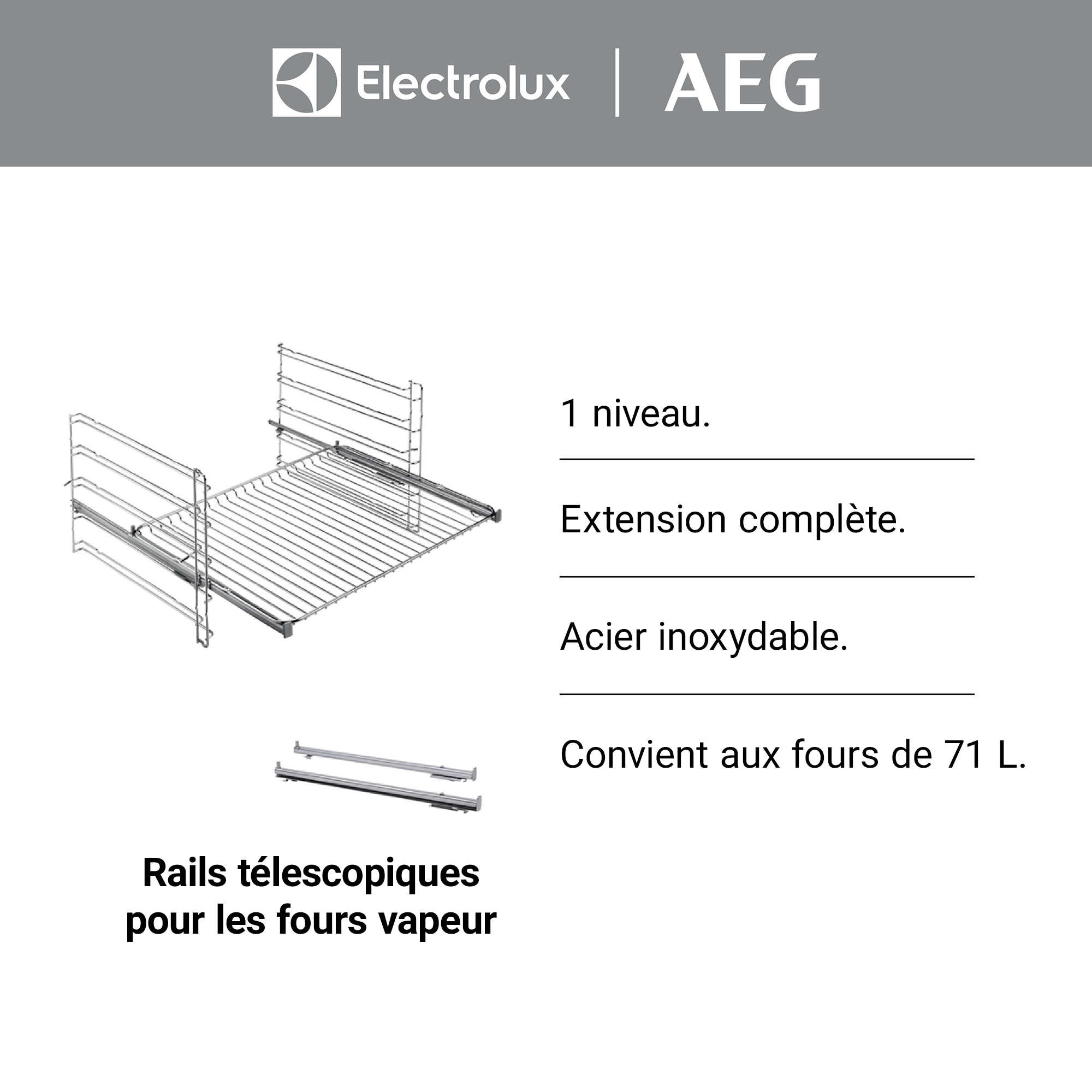 No Brand - Rails télescopiques - TR1LFSTV