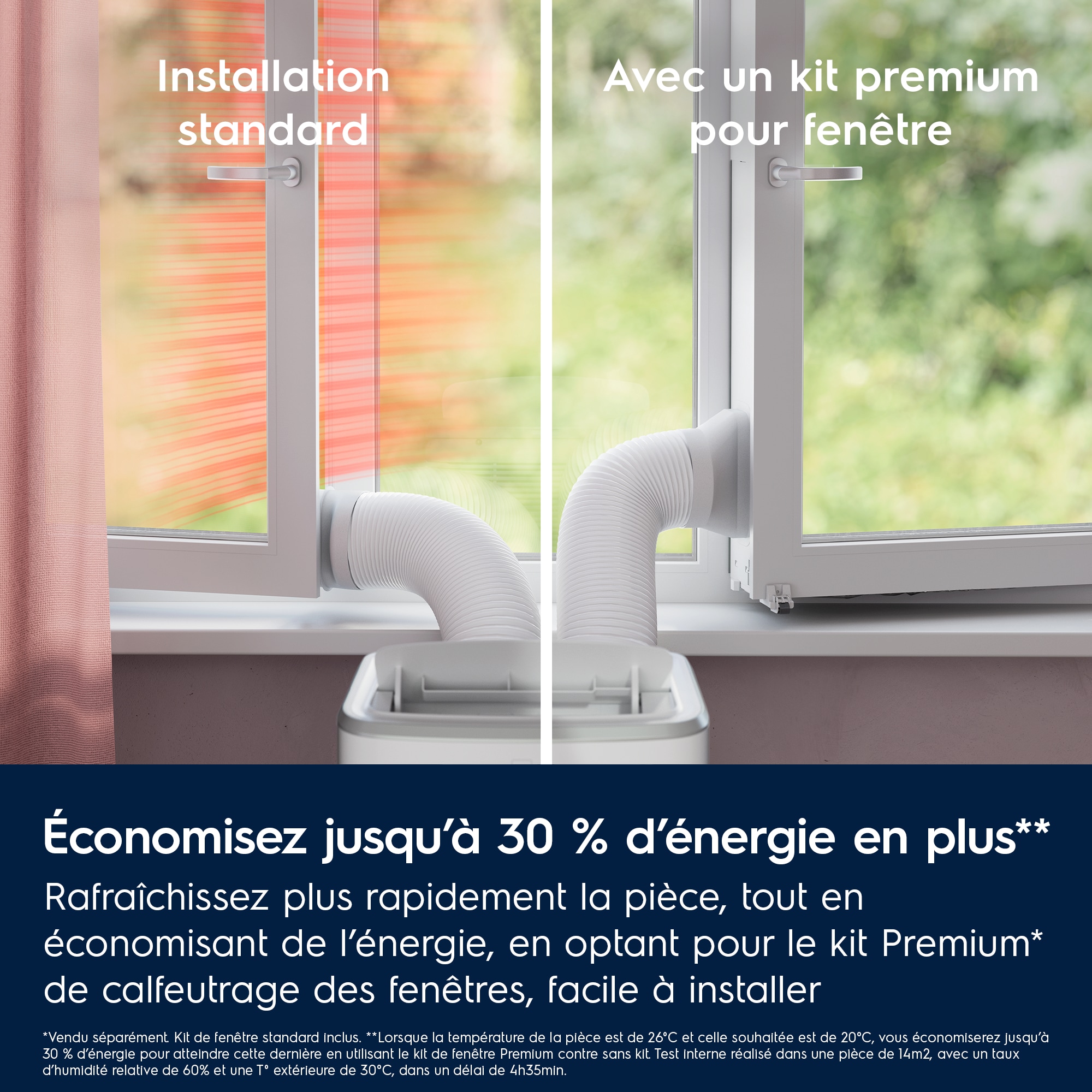 Electrolux - Climatiseurs portables - EXP38U340HW