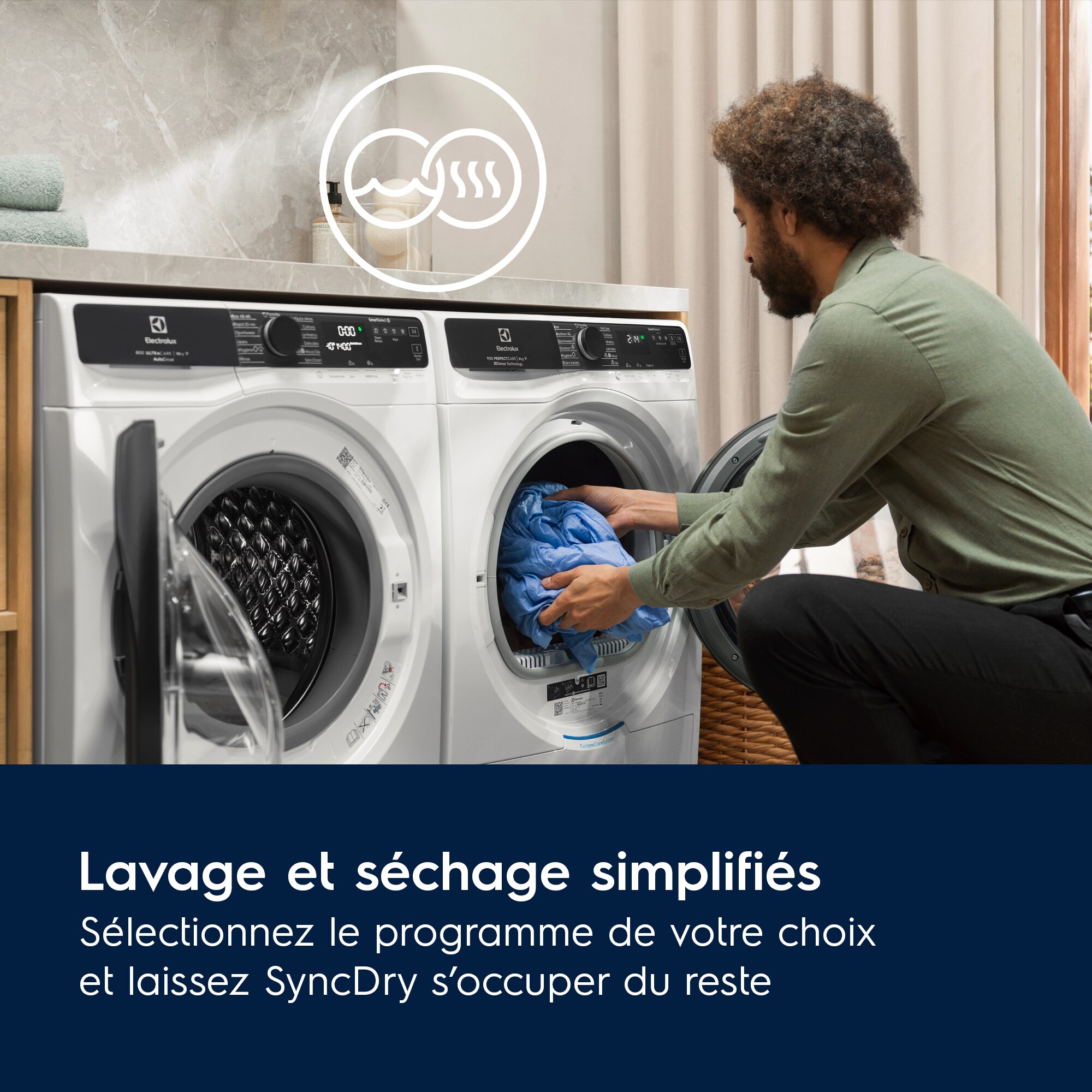 Electrolux - Sèche-linge pompe à chaleur - EW8HI9593DG