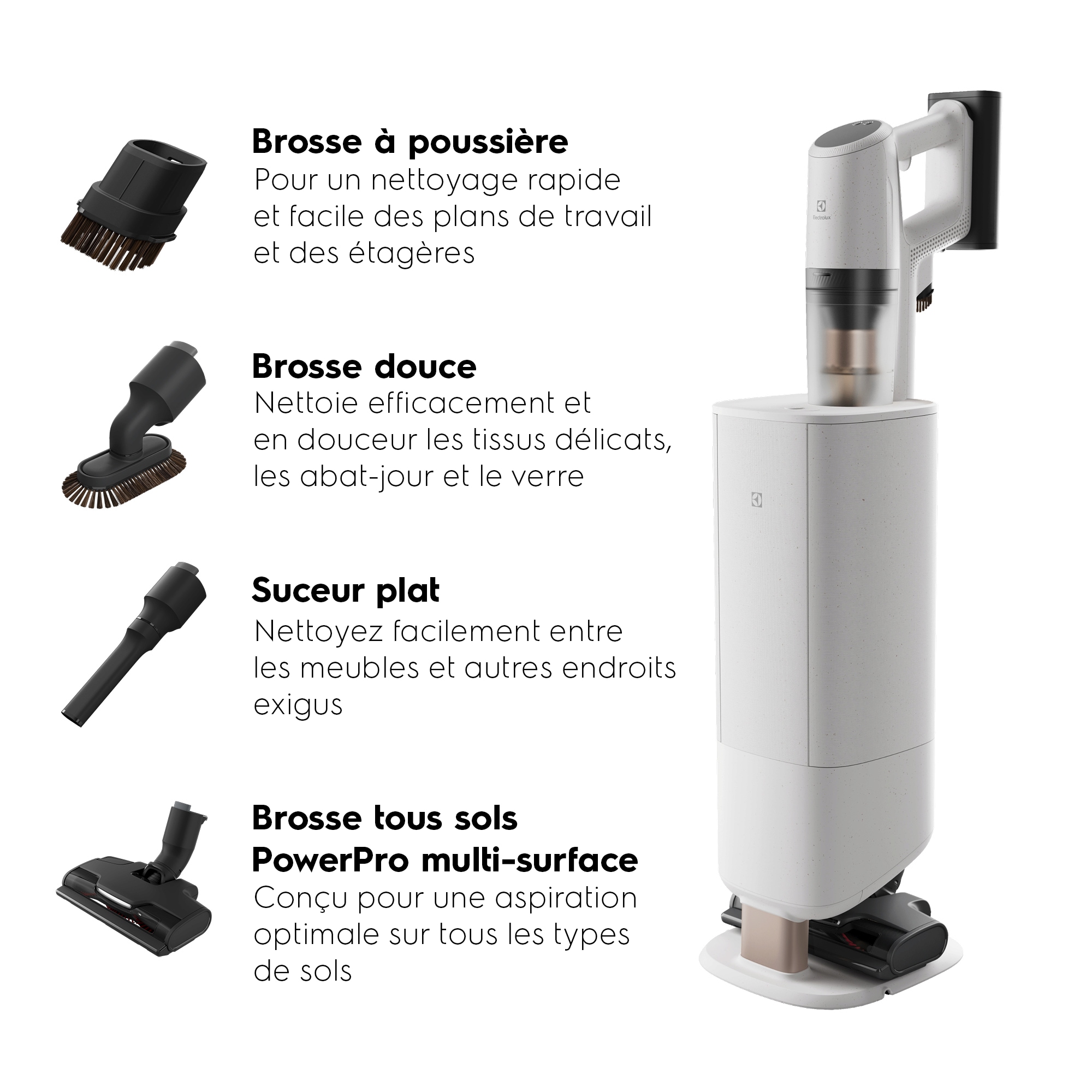 Electrolux - Balai sans fil - EP83UB25SH