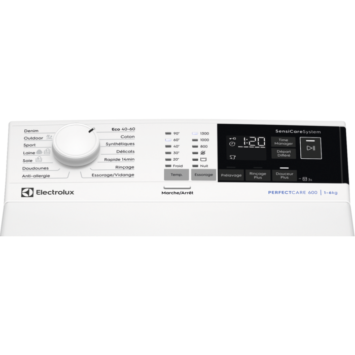 Electrolux - Lave-linge chargement par le dessus - EW6T4261DX