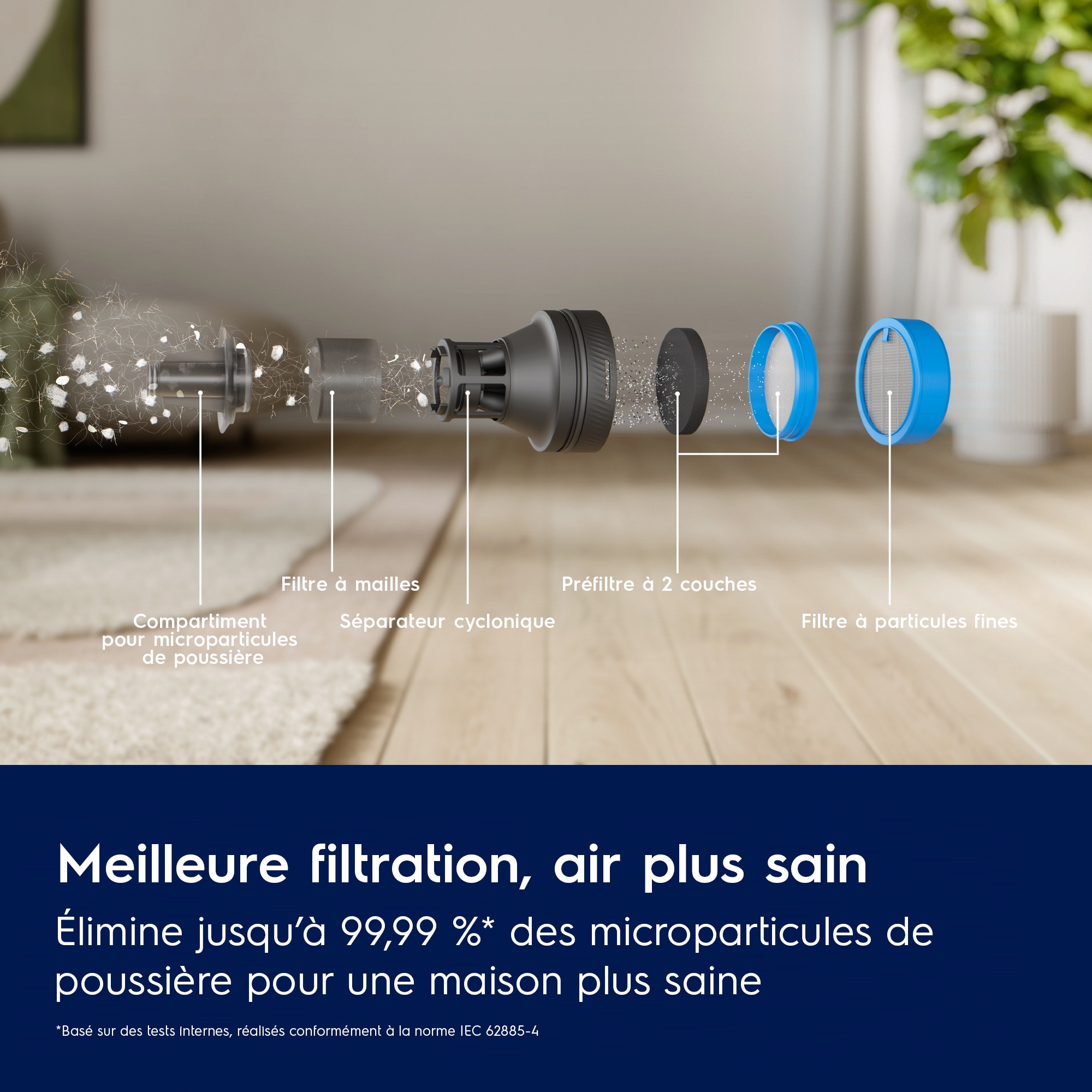 Electrolux - Balais avec fil - EP82UB25SH