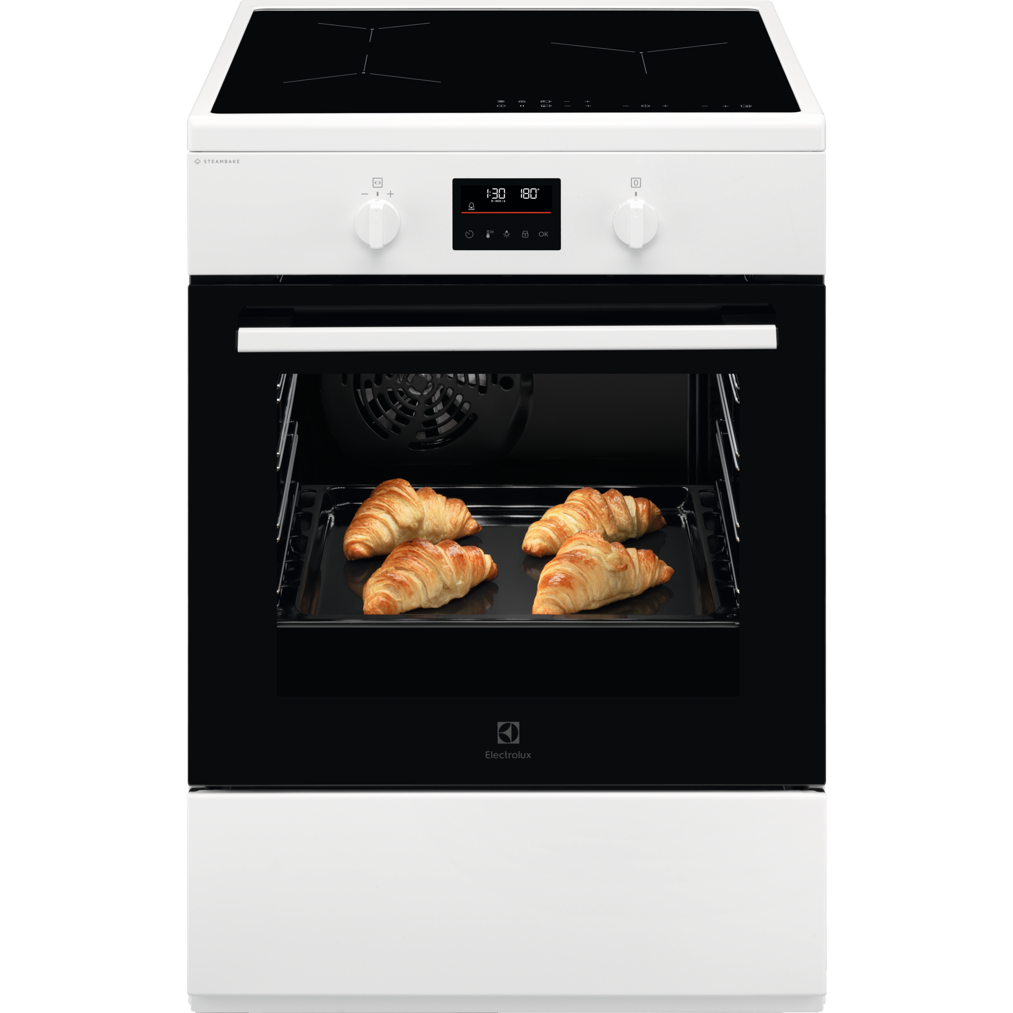 Plaque Induction 3 Feux Cuisinière électrique 60 Cm | WhichOne
