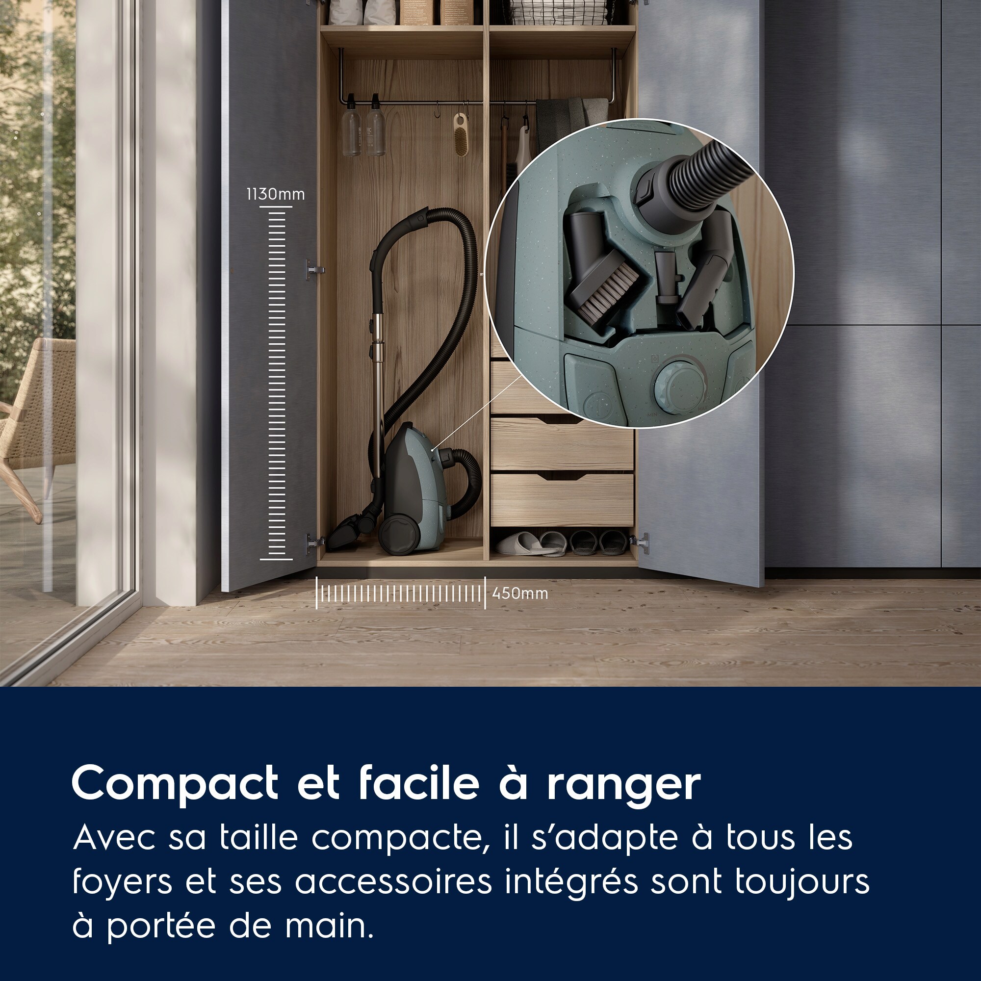 Electrolux - Aspirateur avec sac - EB51A4OG