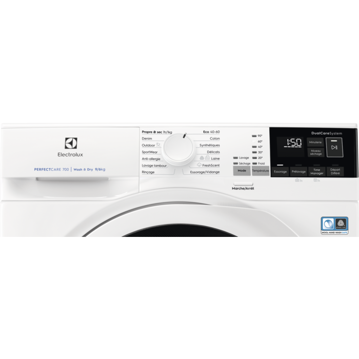 Electrolux - Lave-linge séchant pose libre - EW7W9266RA