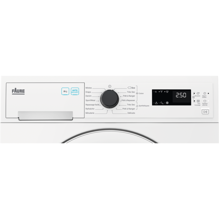 Faure - Sèche-linge pompe à chaleur - FDHF284WF