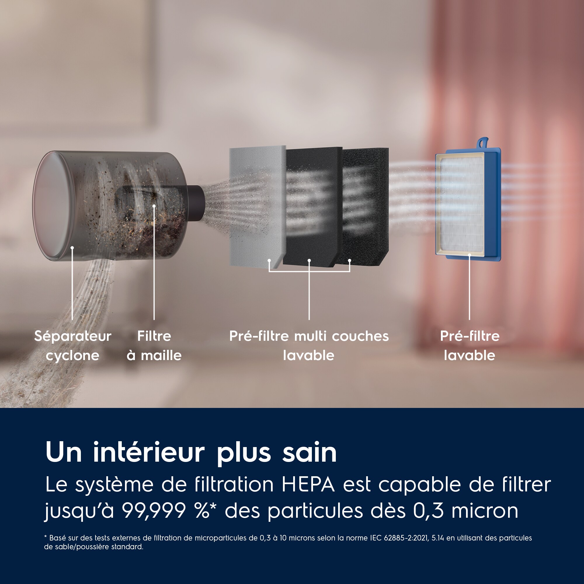 Electrolux - Aspirateur sans sac - EL61A4UG