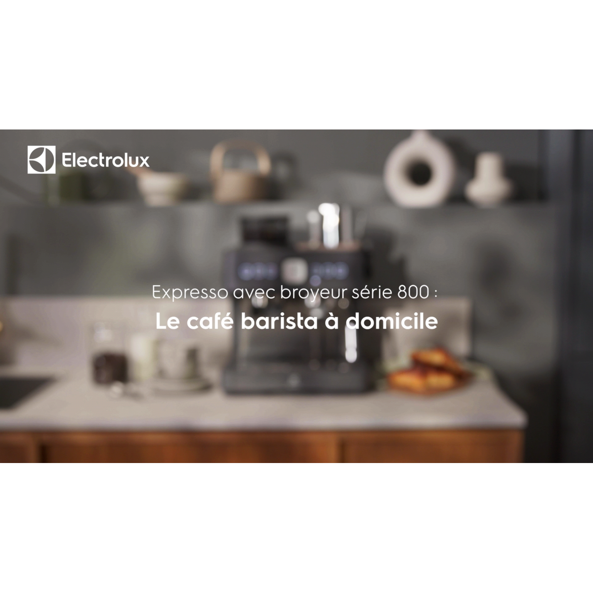 Electrolux - Machine à café - E8EC1-8BP