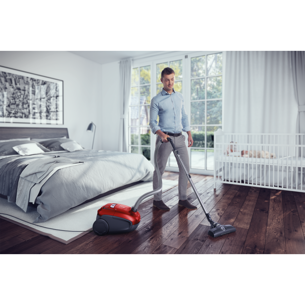 Electrolux - Aspirateur avec sac - EUSC66-CR