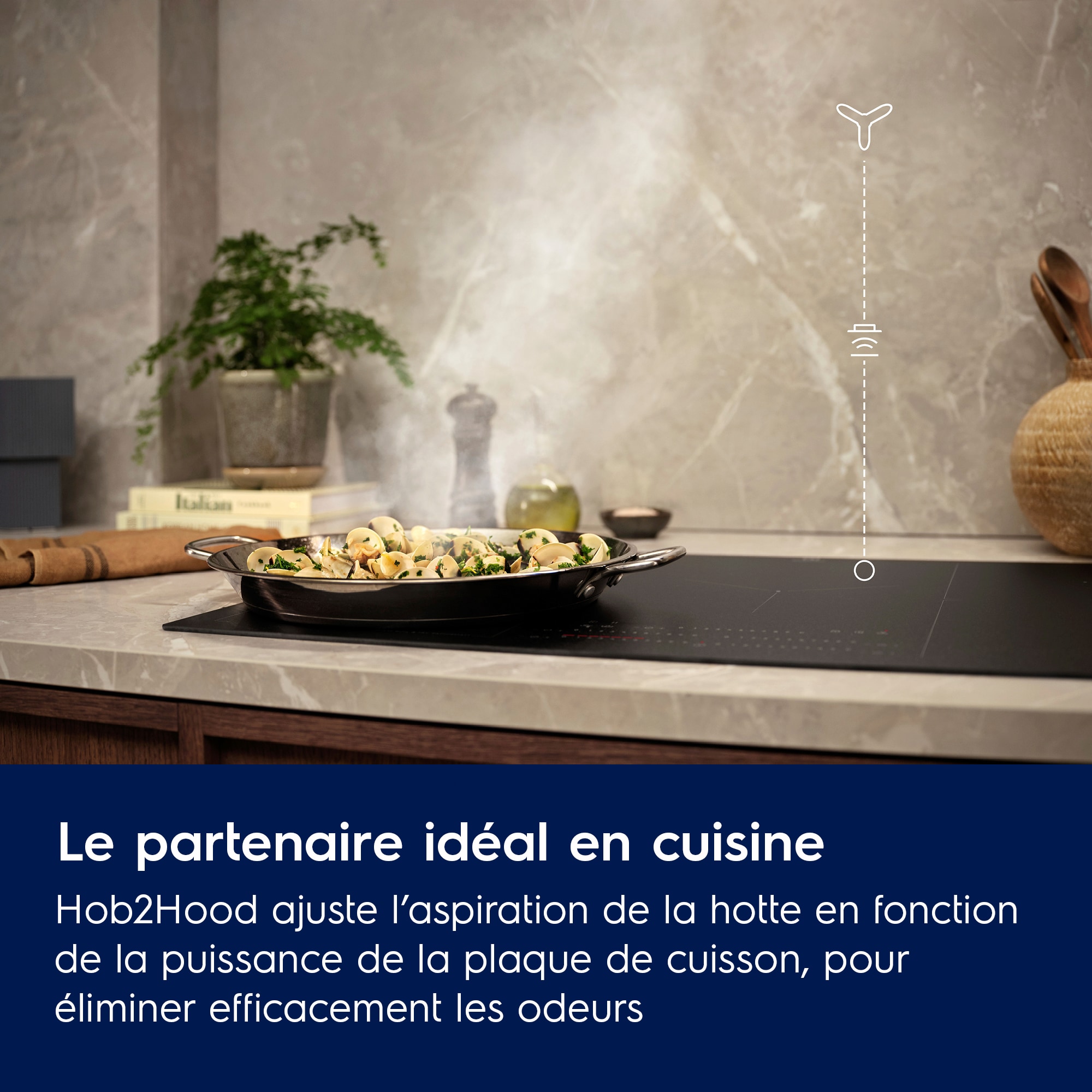 Electrolux - Hotte noire - KFVD16K