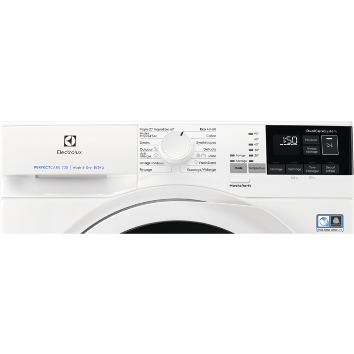 Electrolux - Lave-linge séchant pose libre - EW7W4842LB