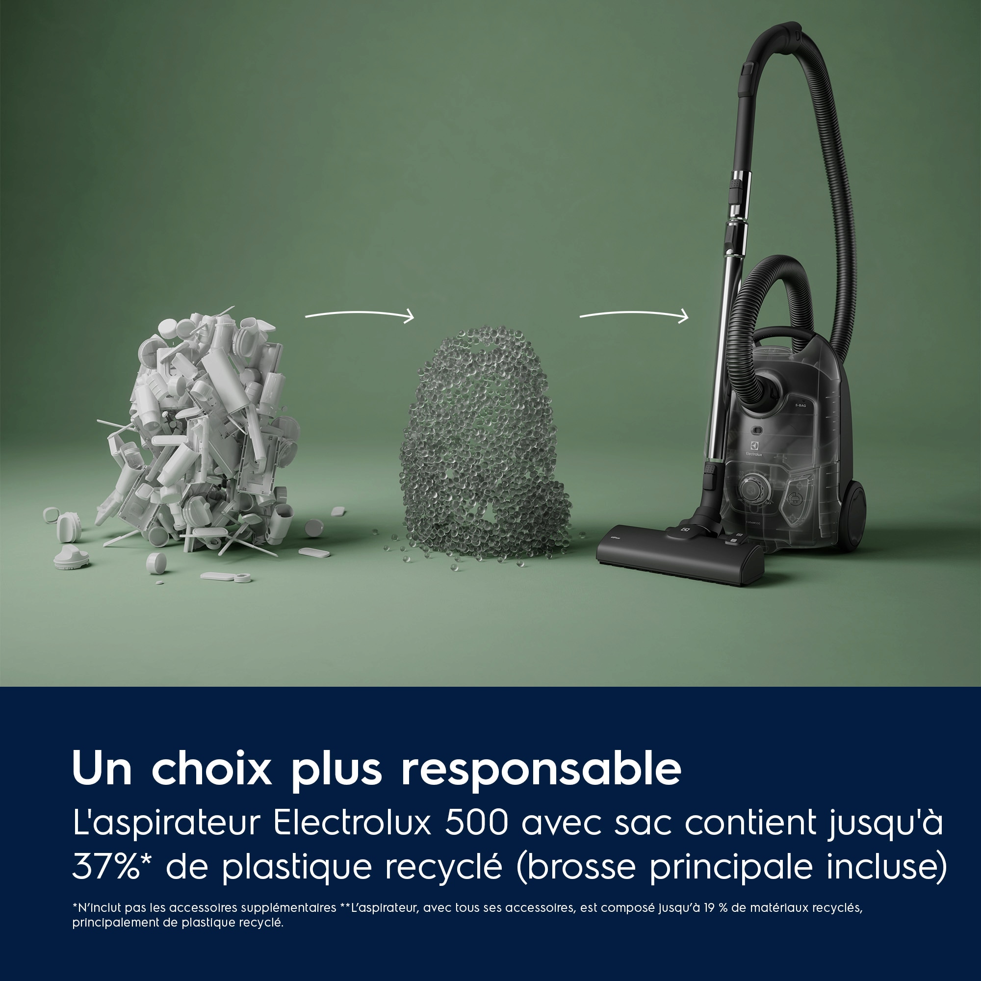 Electrolux - Aspirateur avec sac - EB51A4OG