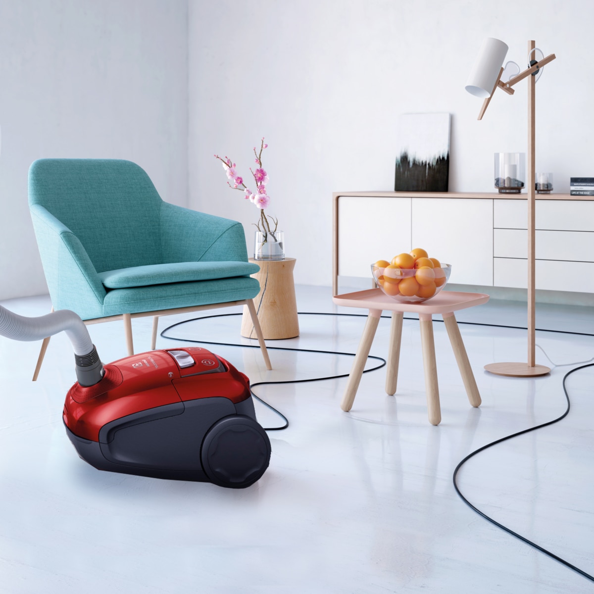 Electrolux - Aspirateur avec sac - EUSC66-CR
