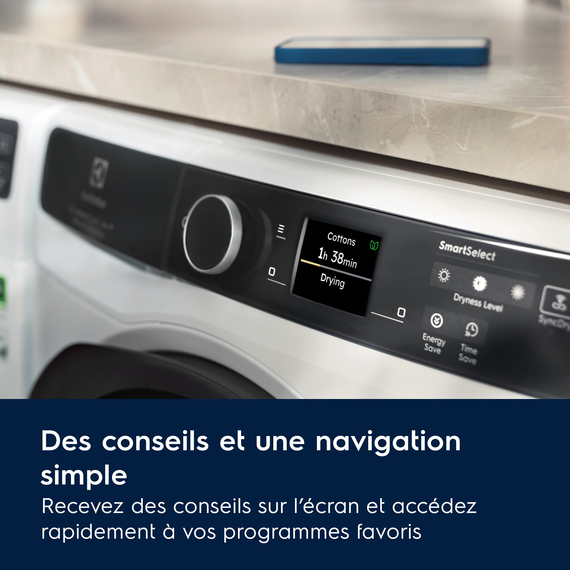 Electrolux - Sèche-linge pompe à chaleur - YW9HI837DC