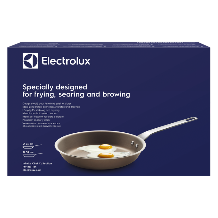 Electrolux - Lot de 2 poêles aluminium - E9KLFPS2