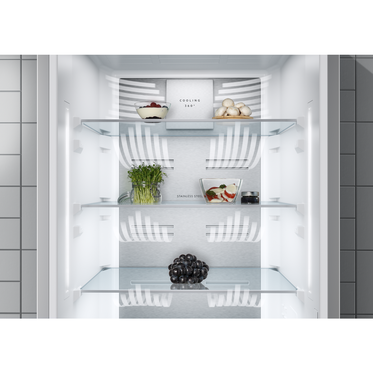 Electrolux - Réfrigérateur/congélateur combiné pose libre - LNT7ME36X3