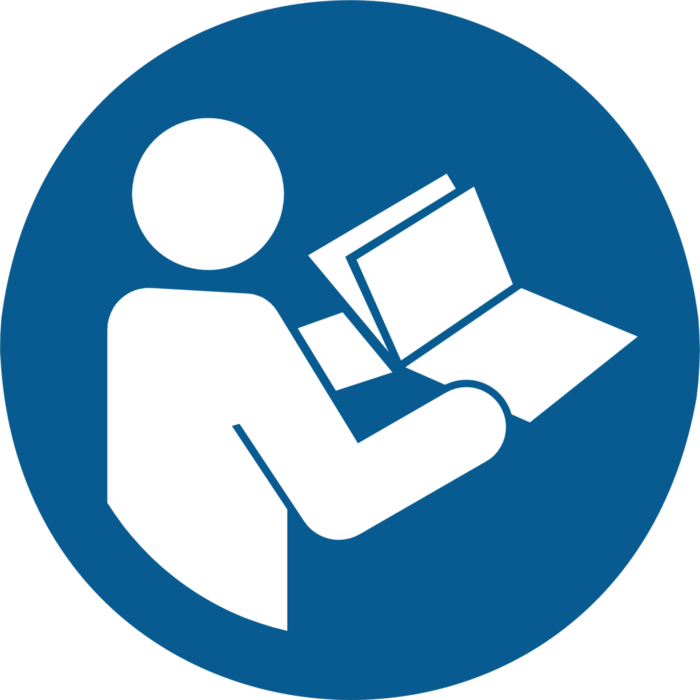 Refer to instruction manual/booklet