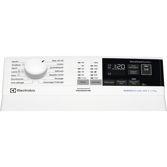 Electrolux - Lave-linge chargement par le dessus - EW6T4376BZ
