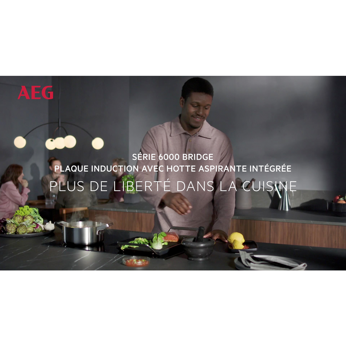 AEG - Plaque aspirante - TDH74B02CB